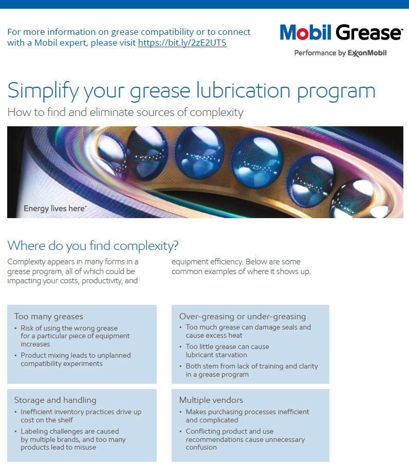 Simplify Your Grease Lubrication Program